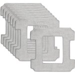 8 pi�ces pour ecovacs winbot w1(pro) / w1s(pro) / w1smax / w2(pro) / w960 / wg819 - 14 serpill�re rechange ...