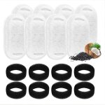 8 + 8 pieces filtre rechange pour fontaine, filtre fontaine eau chat, cat filtres rechange fontaine, ...