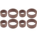 8 pices kit de joints de climatisation joint torique d'tanchit joint de compresseur diamtre intrieur ...