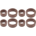 8 pi�ces kit de joints de climatisation joint torique d'�tanch�it� joint de compresseur diam�tre int�rieur ...