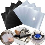 8 pi�ces plaque de cuisson � gaz protection d'�cran anti - adh�sif r�utilisable protection cuisini�re ...