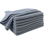 8 torchons de cuisine en microfibres ultra premium - main / vaisselle - tissu alvéolé (gris, 30x30 cm) ... 8 torchons de cuisine en microfibres ultra premium - main / vaisselle - tissu alvéolé (gris, 30x30 cm) ...