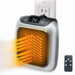 800 w c�r�monie souffler, aliment�e par une alimentation murale, mini radiateur �lectrique avec thermostat ...