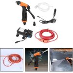 80w auto - amor�ante haute pression (avec interrupteur) kit de rondelle de lavage portable pour voiture ...