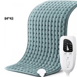 [jamais utilis�] 84 x 43 cm, coussin chauffant, couverture chauffante humide et s�che pour le dos, la ...