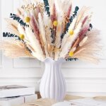 85 pi�ces bouquet pampas s�ch�es naturelles, d�coration boho pour maison, mariage, chambre, vacances