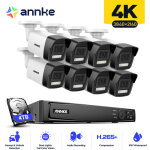 8ch kit de vid�osurveillance nvr 8�8mp cam�ras intelligent double lumi�re alertes mouvement s�curit� ...