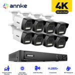 8ch kit de vidosurveillance nvr 88mp camras intelligent double lumire alertes mouvement scurit ...
