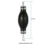 8mm poire d'amorcage carburant pompe � main inline bateaux alliage gasoil essence diesel pump, universelle ...