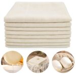 8pcs tamine alimentaire filtrant tissu tamine non blanchi toile  passoire cuisine lavable mousseline ...