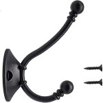 8pcs plus gros pat�re porte manteau murale vintage crochet m�tal de porte chapeau crochet r�tro pour ...