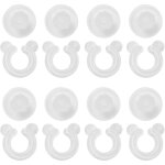 8pcs pinces � couette clips, clip de housse de couette de s�curit� sans aiguille, clips de housse de ...