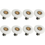 8x roulette porte douche 19mm rouleau rempalcement porte douche pour salle de bain 8x roulette porte douche 19mm rouleau rempalcement porte douche pour salle de bain