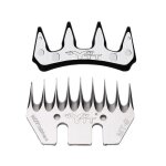 9 dents droite lame de cisaillement de mouton, lames et peignes de cisaille  mouton, lames de rechange ...