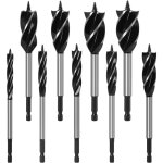 9 pices professionnel foret  bois professionnel mche  tarire mches hlicodale set pour le travail ...