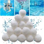 900g boules de filtre de piscine, boule filtration piscine remplace 32kg sable pour filtre piscine, mdia ...