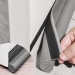 96cm anti froid bas de porte unilatéral avec joint auto adhésif, protection contre les courants d'air ... 96cm anti froid bas de porte unilatéral avec joint auto adhésif, protection contre les courants d'air ...