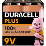 9v duracell lot de 4 piles