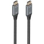 A150 - 0878 - cable hdmi v2. 1 ultra high speed / hec 8k@60hz 48gbps, a / m - a / m, gris / noir, 10m ...