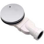 Aafgvc - bonde de douche extra - plate, diam. 90 mm drain de sol plat en plastique pour salle de douche, ...