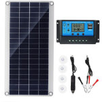 Aafgvc - panneau solaire 300w 12v, kit de panneau solaire, kit de chargeur de batterie avec r�gulateur ...
