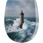 Abattant ariane d�clipsable wc  embruns  � descente manuelle - olfa