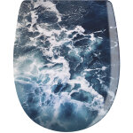 Abattant ariane d�clipsable wc  oc�an  � descente manuelle - olfa