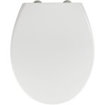 Wenko - abattant wc 2 en 1 delos avec rducteur enfant intgr, frein de chute, installation facile, ...