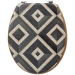 Abattant wc 36x42 cm geo - ethnique