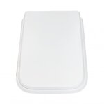 Abattant pour wc duravit happy'd2, blanc