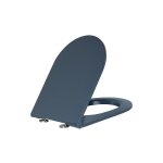 Evenes  - abattant wc elanda avec softclose en plastique thermodurcissable, bleu royal mat