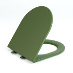 Abattant wc forme d allong�, design moderne en thermodur - fermeture silencieuse soft - close abattant ...