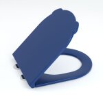 Abattant wc forme d universel en thermodur aquawise c�ramique anti - jaunissement, cuvette toilette avec ...