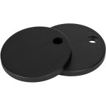 Wenko - abattant wc noir mat galati 36 x 46 cm descente amortie en duroplast soft - touch effet design ...