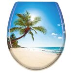 Abattant wc avec frein de chute - uisebrt - diff�rents motifs au choix - bleu