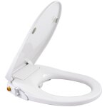 Abattant wc japonais - lavant non électrique pour cuvette ovale - ozus Abattant wc japonais - lavant non électrique pour cuvette ovale - ozus