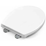 Abattant wc, lunette de toilette avec frein de chute et charni�re r�glable, cuvette de toilette facile ...