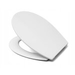 Abattant wc slim ovale universel ? antibact�rien, pour cersanit / ko?o / roca