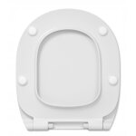 Abattant wc � fermeture amortie pour ideal standard connect ? duroplast antibact�rien ? fixations rapides ...