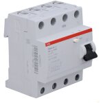 Abb - disjoncteur diffrentiel fh204 ac - 25 / 0, 03 - 4 ples