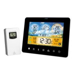Station météo intérieure et extérieure avec thermomètre et capteurs à distance et écran tactile couleur. ... Station météo intérieure et extérieure avec thermomètre et capteurs à distance et écran tactile couleur. ...