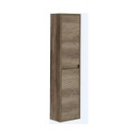 Abitare - colonne de bain suspendu 30x140 cm nordik avec deux portes - ravenna