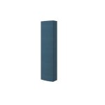 Abitare - colonne de salle de bain suspendue réversible 33x140 cm bleu pétrole avec une porte Abitare - colonne de salle de bain suspendue réversible 33x140 cm bleu pétrole avec une porte