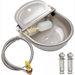 Abreuvoir pour chevaux - gamelle automatique avec valve flottante, compatible chevaux, bovins, ch�vres, ...