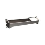 Abreuvoir inox pour ovins / caprins 1. 20 m