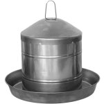 Suinga - abreuvoir de poulet 9l acier inoxydable sans bpa - sans bords dangereux - suspendu et stable ...