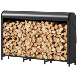 Abri � b�ches et range b�ches ext�rieur m�tal - 0, 6 m� - couverture imperm�able - capacit� 300 kg - ...