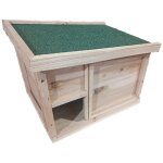 Abris hrisson en bois 41x35x27cm