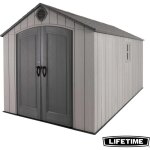 Lifetime - abri de jardin 11. 15 m2 / 2. 44x4. 57m