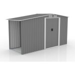 Concept - usine - vosges - abri de jardin avec abri bches gris clair 4. 38 m